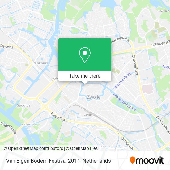 Van Eigen Bodem Festival 2011 map