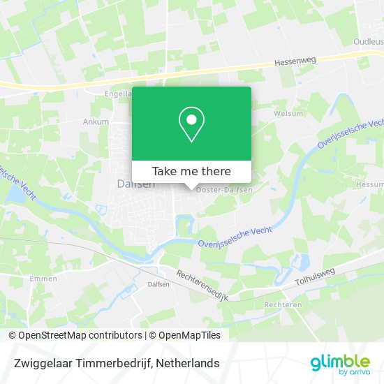 Zwiggelaar Timmerbedrijf map