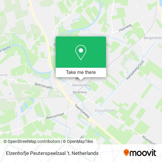 Elzenhofje Peuterspeelzaal 't map