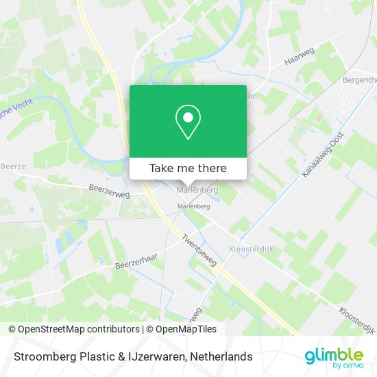 Stroomberg Plastic & IJzerwaren Karte