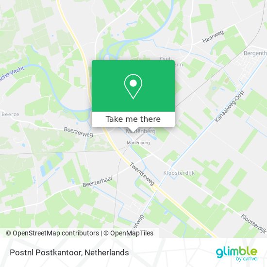 Postnl Postkantoor map