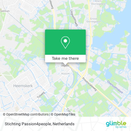 Stichting Passion4people map