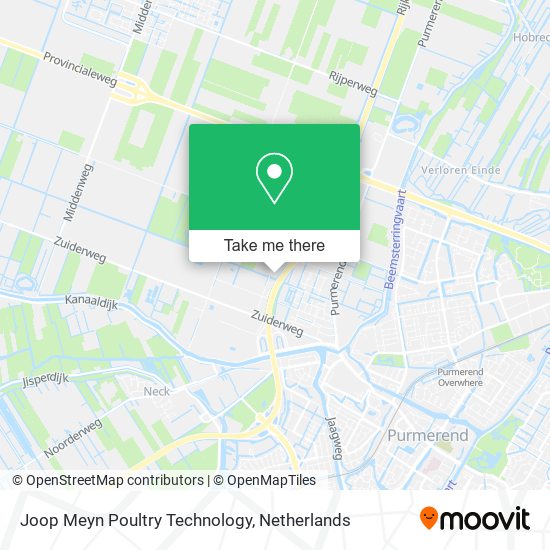 Joop Meyn Poultry Technology map