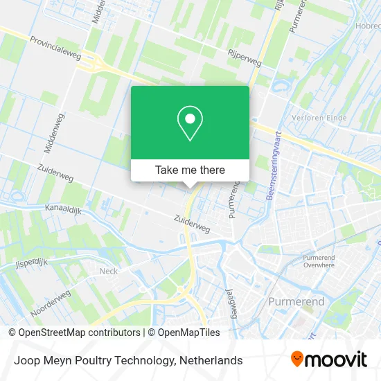 Joop Meyn Poultry Technology map