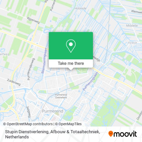 Stupin Dienstverlening, Afbouw & Totaaltechniek map