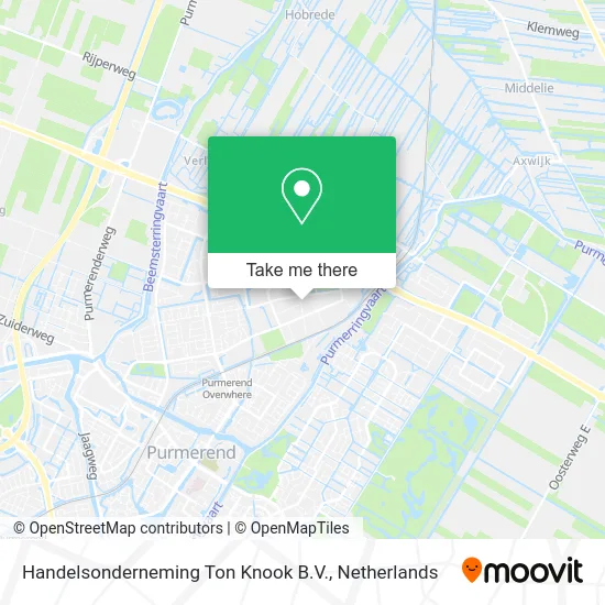 Handelsonderneming Ton Knook B.V. map