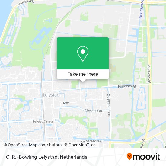 C. R. -Bowling Lelystad map