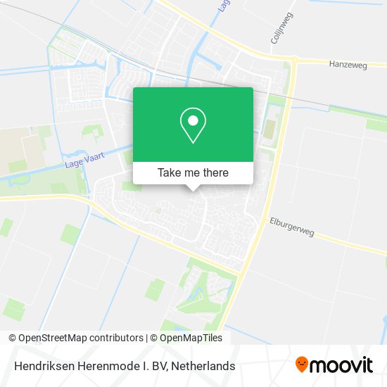 Hendriksen Herenmode I. BV map