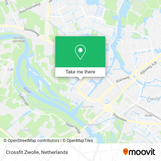 Crossfit Zwolle map