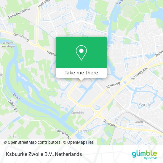 Ksbuurke Zwolle B.V. Karte