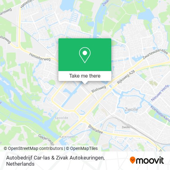 Autobedrijf Car-las & Zivak Autokeuringen Karte