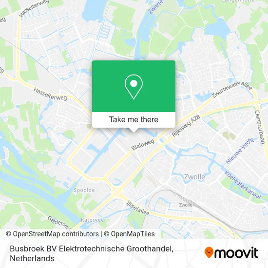 Busbroek BV Elektrotechnische Groothandel map