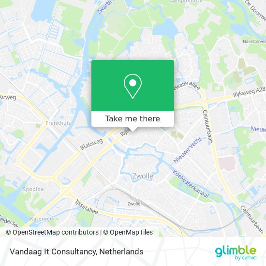 Vandaag It Consultancy map