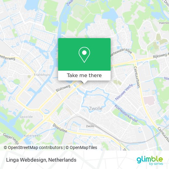 Linga Webdesign map