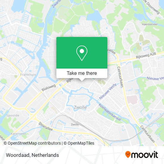 Woordaad map