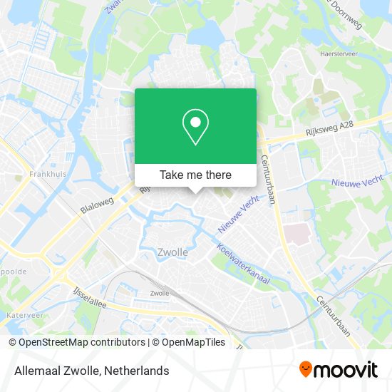 Allemaal Zwolle Karte