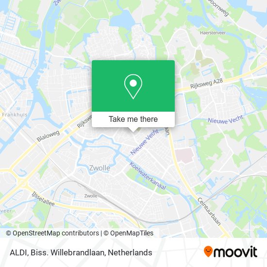 ALDI, Biss. Willebrandlaan map