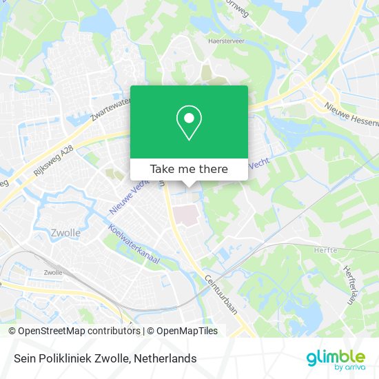 Sein Polikliniek Zwolle map