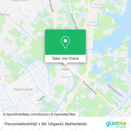 Personeelsverblijf + Wc Uitgeest map