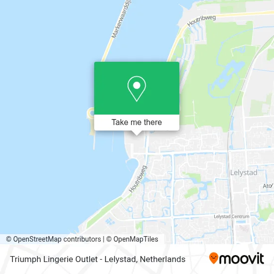 Triumph Lingerie Outlet - Lelystad map