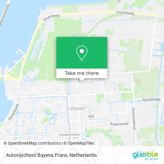 Autorijschool Bayens Frans map