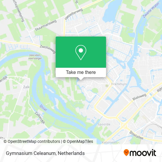 Gymnasium Celeanum map