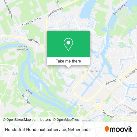 Hondsdraf Hondenuitlaatservice Karte