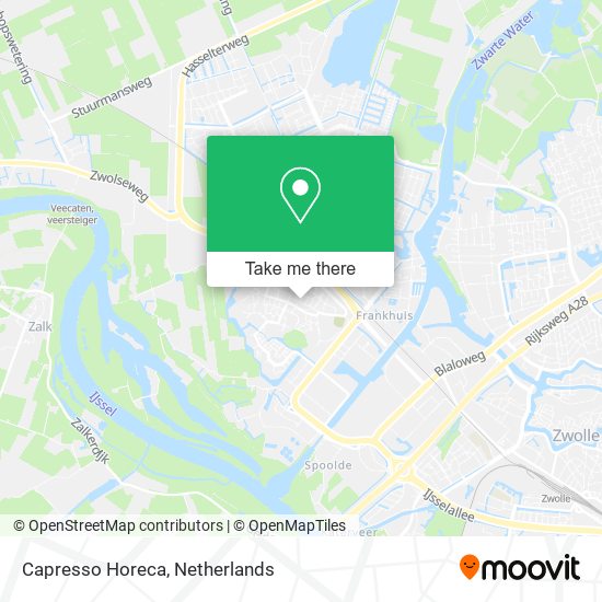 Capresso Horeca map