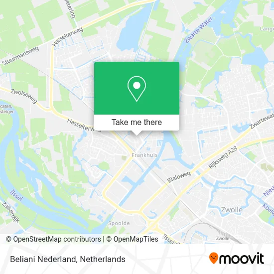 Beliani Nederland map