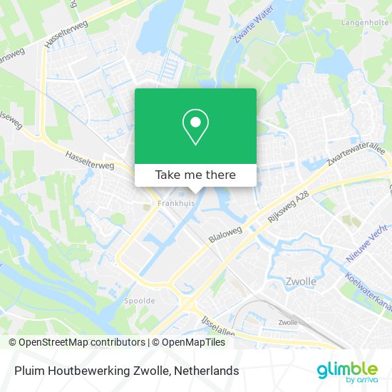 Pluim Houtbewerking Zwolle map