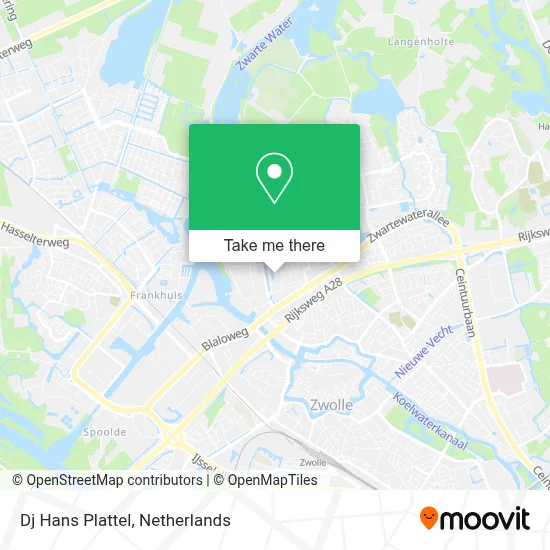 Dj Hans Plattel map
