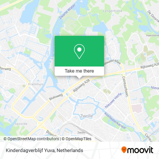 Kinderdagverblijf Yuva map