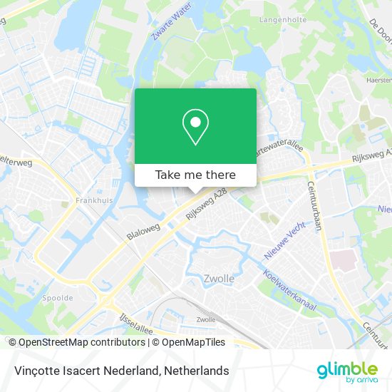 Vinçotte Isacert Nederland map