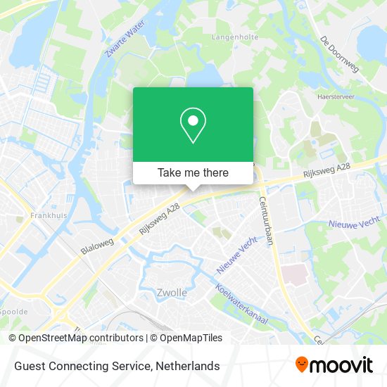 Guest Connecting Service map