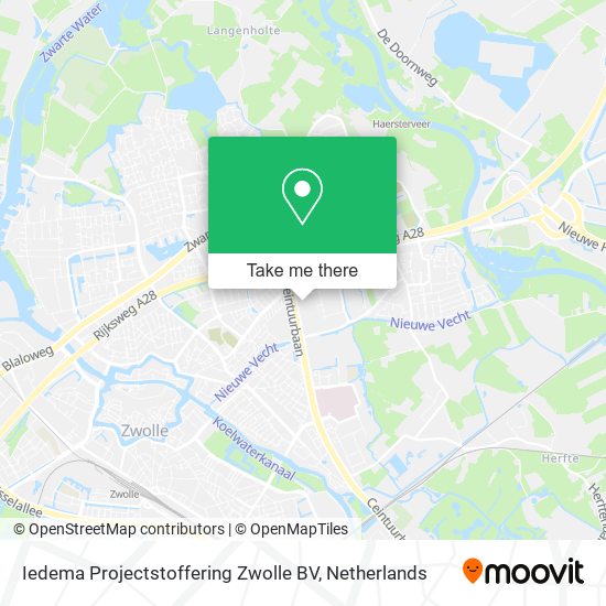 Iedema Projectstoffering Zwolle BV Karte