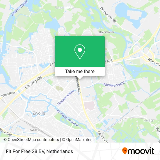 Fit For Free 28 BV map