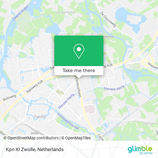 Kpn Xl Zwolle map
