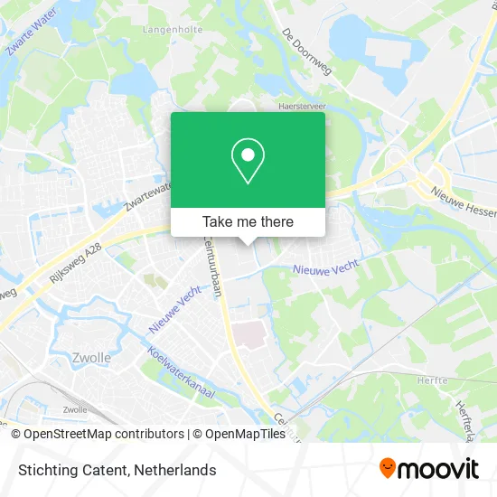 Stichting Catent map