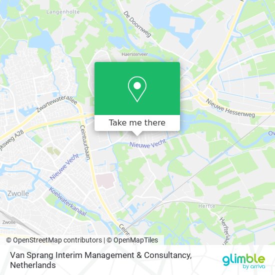 Van Sprang Interim Management & Consultancy map