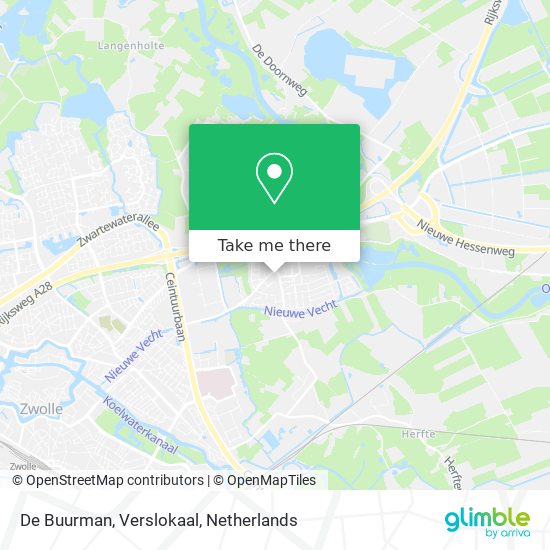 De Buurman, Verslokaal map