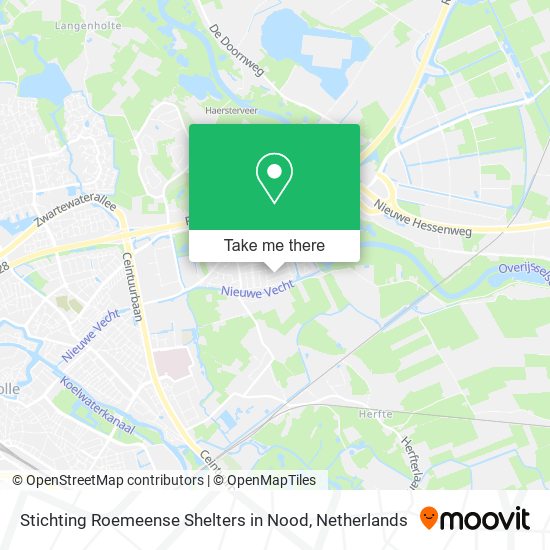 Stichting Roemeense Shelters in Nood map