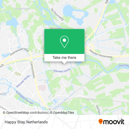 Happy Stay map