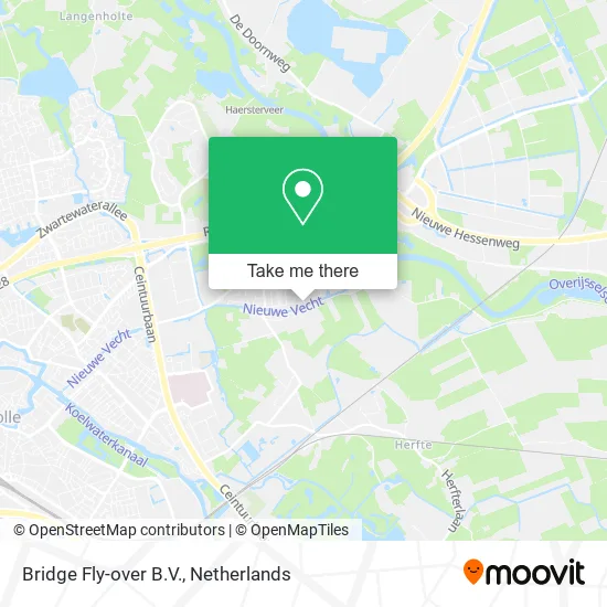 Bridge Fly-over B.V. map