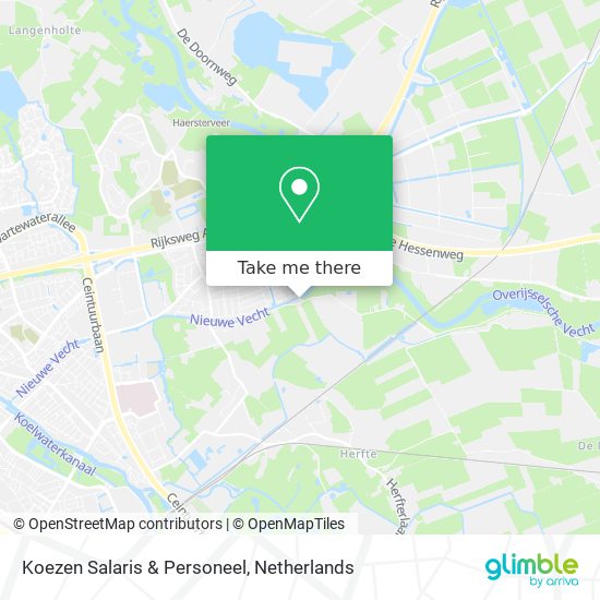 Koezen Salaris & Personeel map