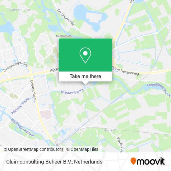 Claimconsulting Beheer B.V. map