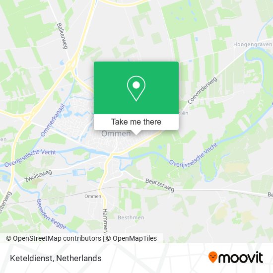 Keteldienst map