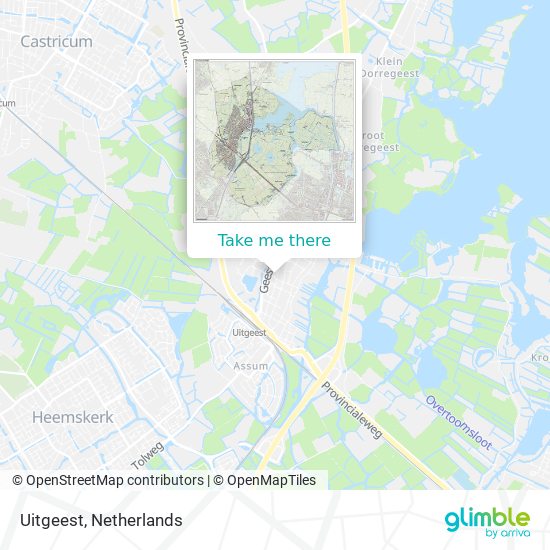 Uitgeest map