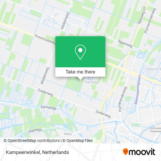 Kampeerwinkel map