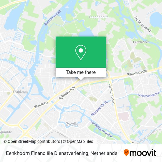 Eenkhoorn Financiële Dienstverlening Karte