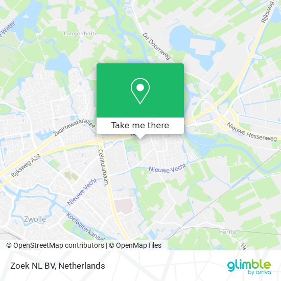 Zoek NL BV map